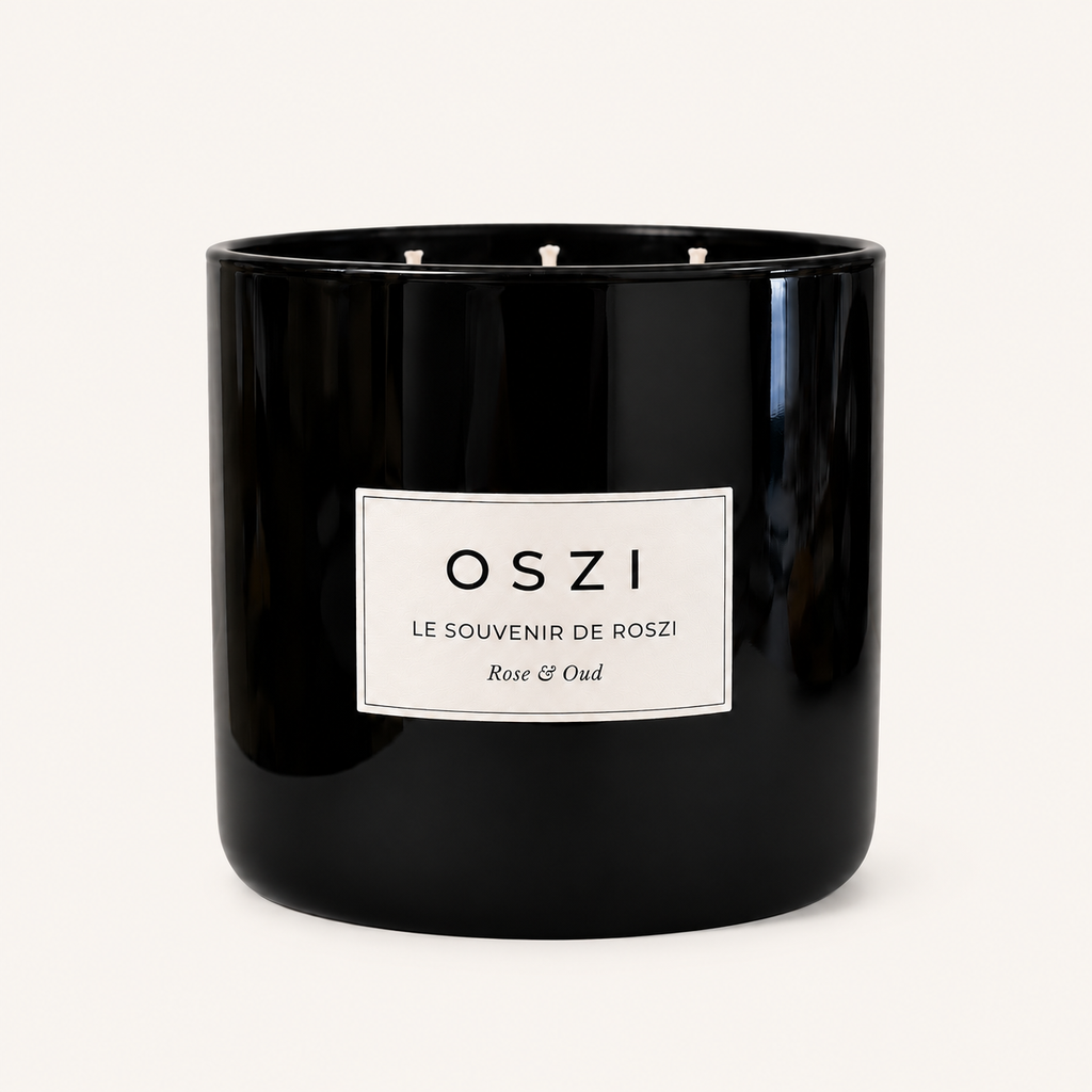 Bougie d'atmosphère Souvenir de Roszi Rose Oud
