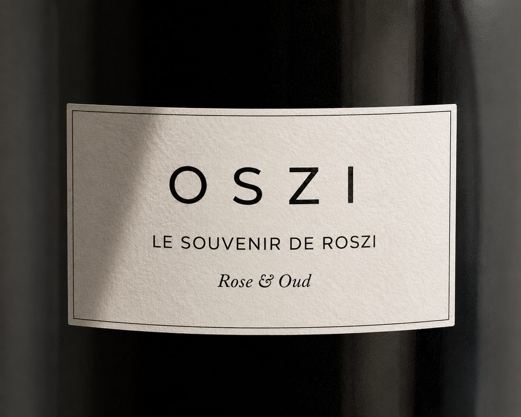 Bougie d'atmosphère Souvenir de Roszi Rose Oud