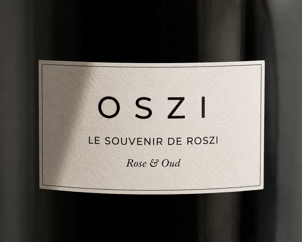 Bougie d'atmosphère Souvenir de Roszi Rose Oud